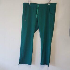 Figs Scrub Pants Womens XXL Kade Cargo Green Stretch Technical W23SW2022